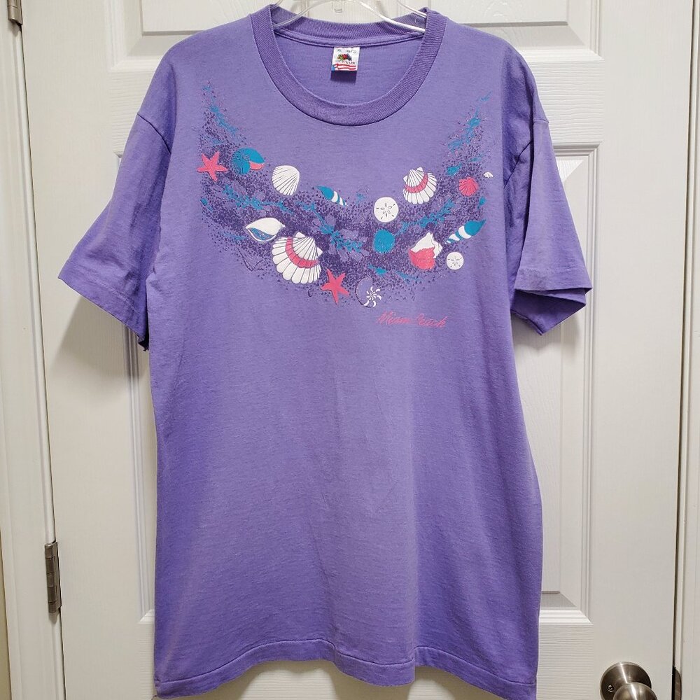 Lavender Miami Beach T-shirt or Swim Suit Cover Up